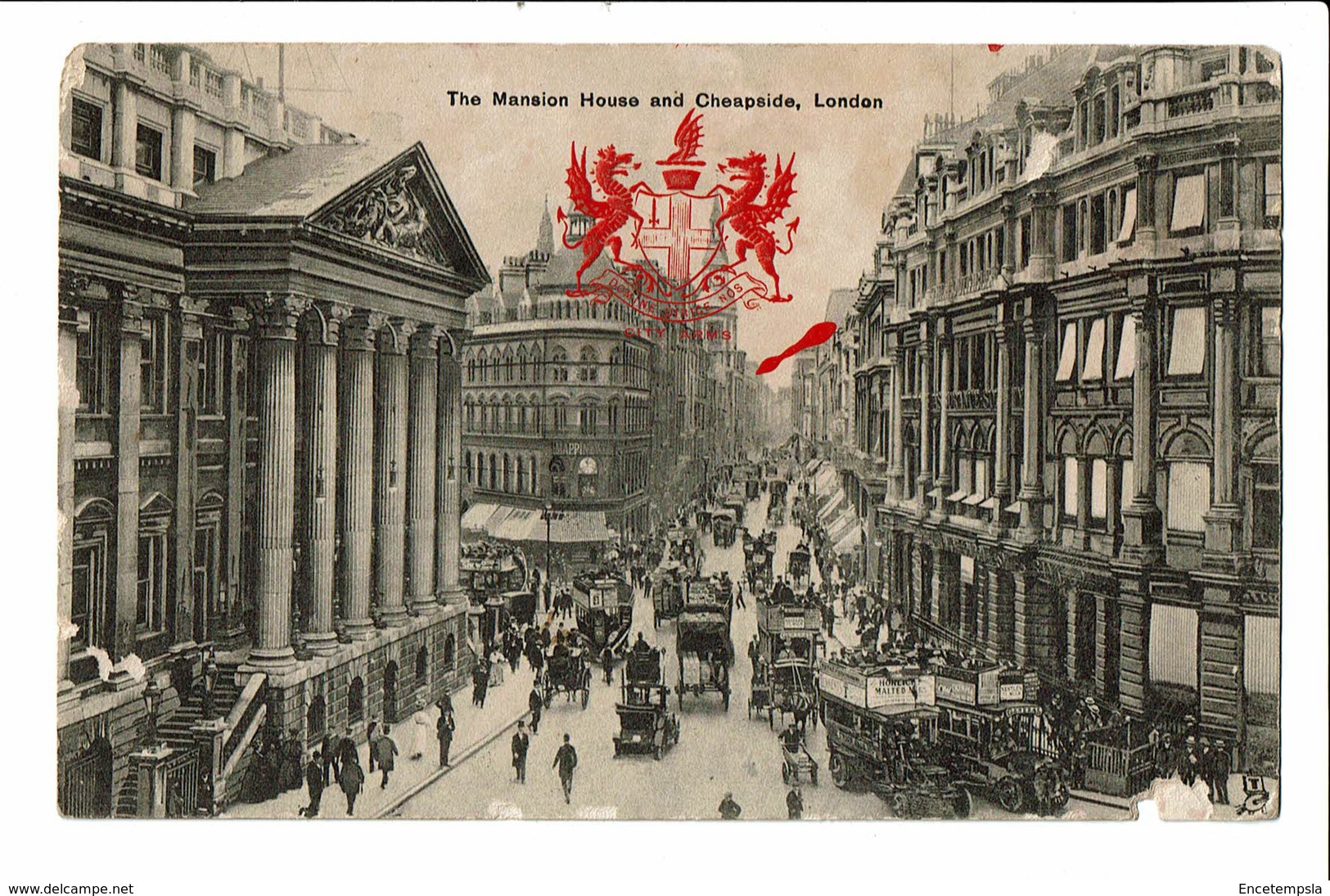 CPA - Cartes Postales-Royaume Uni - London-The Mansion House And Cheapside- S4005 - Other & Unclassified