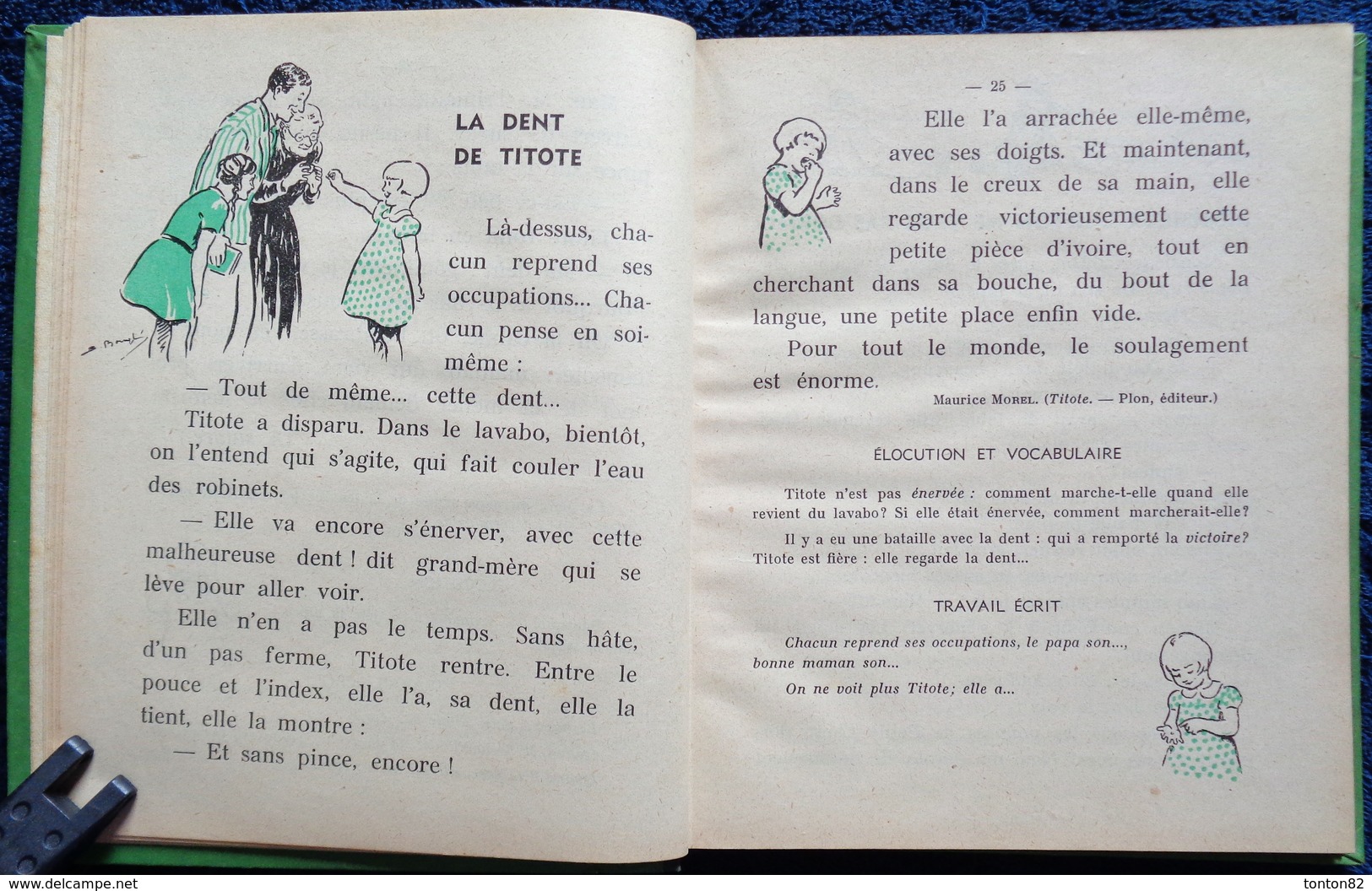 L. Brangier & E. Ballereau - Les Textes Vivants - Cours Élémentaire 1ere Année - Éditions SUDEL - ( 1954 ) .