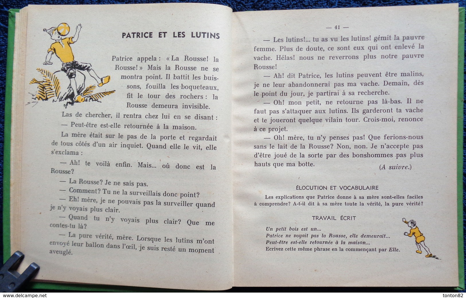 L. Brangier & E. Ballereau - Les Textes Vivants - Cours Élémentaire 1ere Année - Éditions SUDEL - ( 1954 ) .