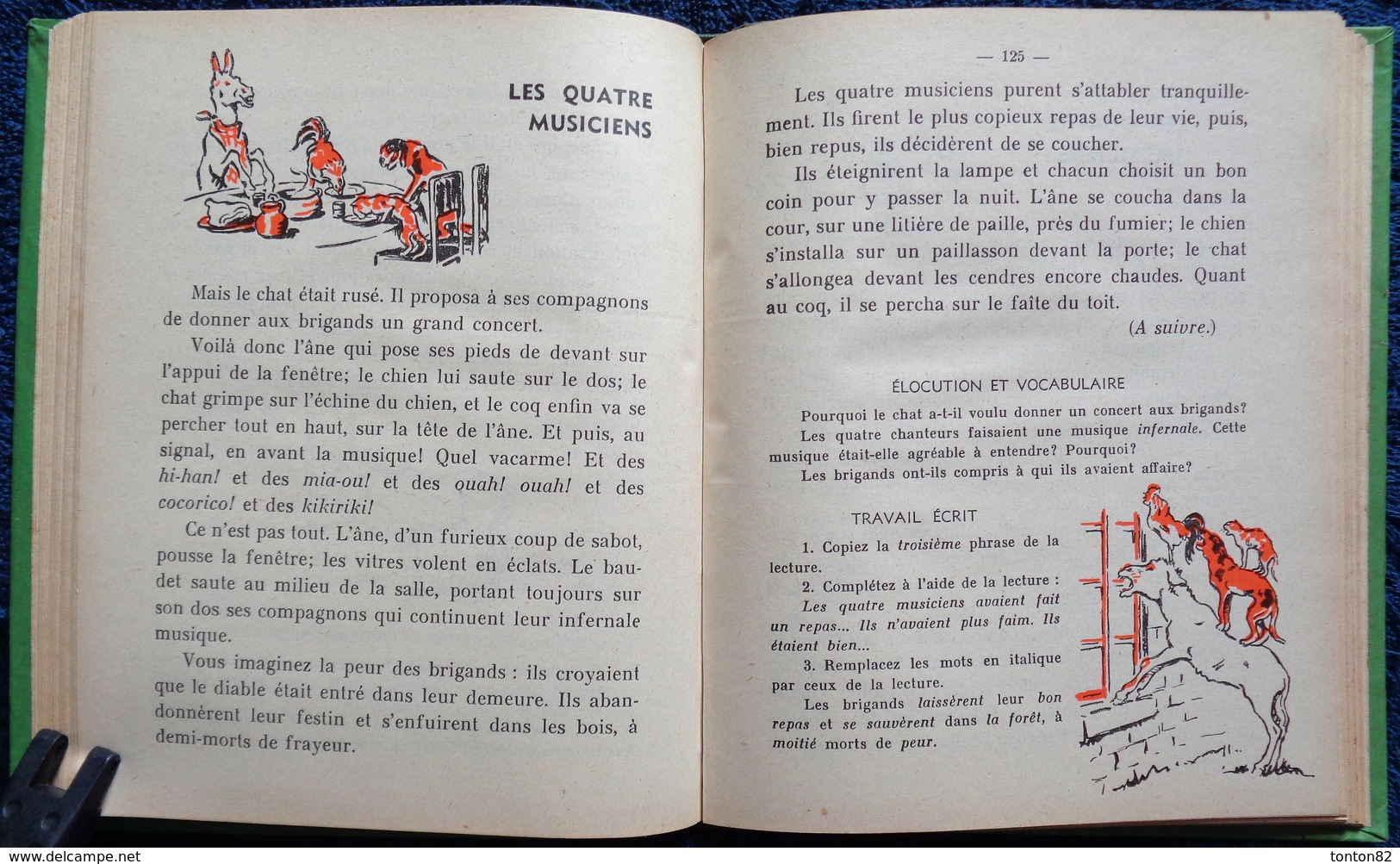 L. Brangier & E. Ballereau - Les Textes Vivants - Cours Élémentaire 1ere Année - Éditions SUDEL - ( 1954 ) .