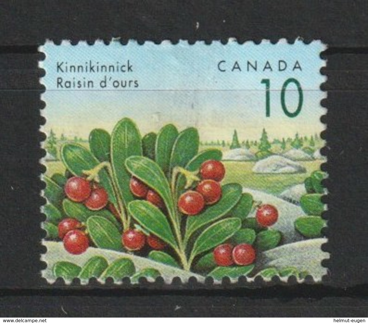MiNr. 1312 Kanada (Dominion), 1992, 5. Aug. Freimarken: Wildfrüchte. - Gebraucht