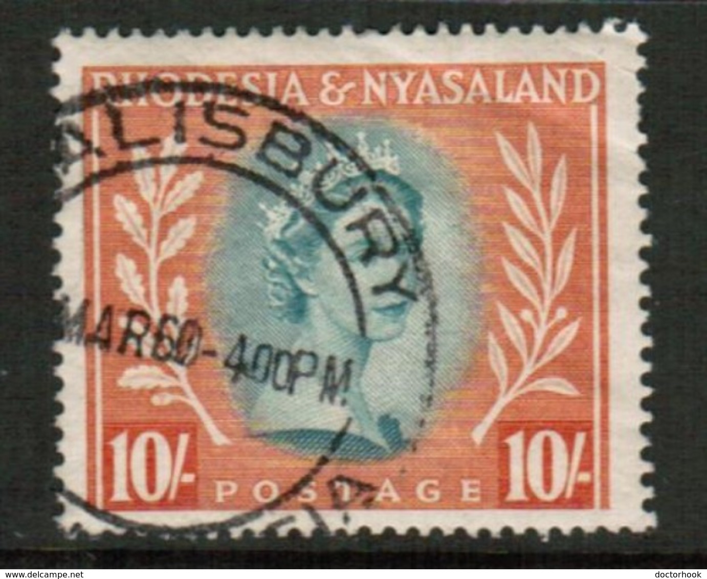 RHODESIA & NYASALAND   Scott # 151 VF USED (Stamp Scan # 434) - Rhodesia & Nyasaland (1954-1963)