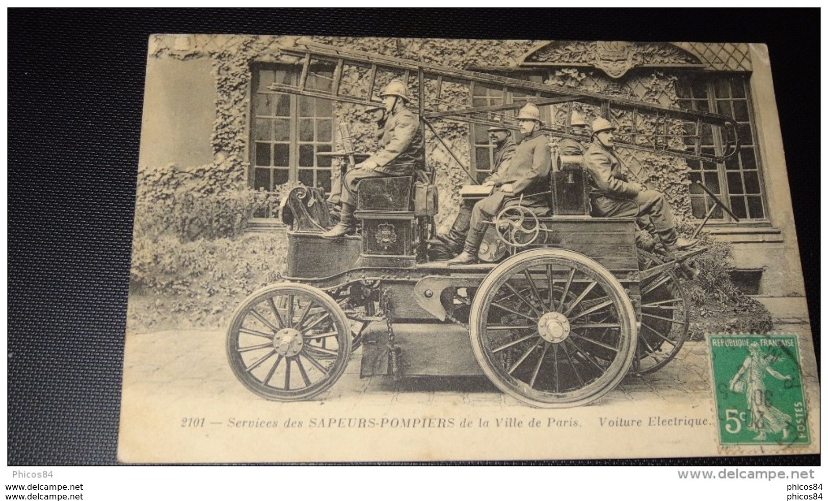 SAPEURS POMPIERS De PARIS : Voiture Electrique ...............  HF110 - Firemen