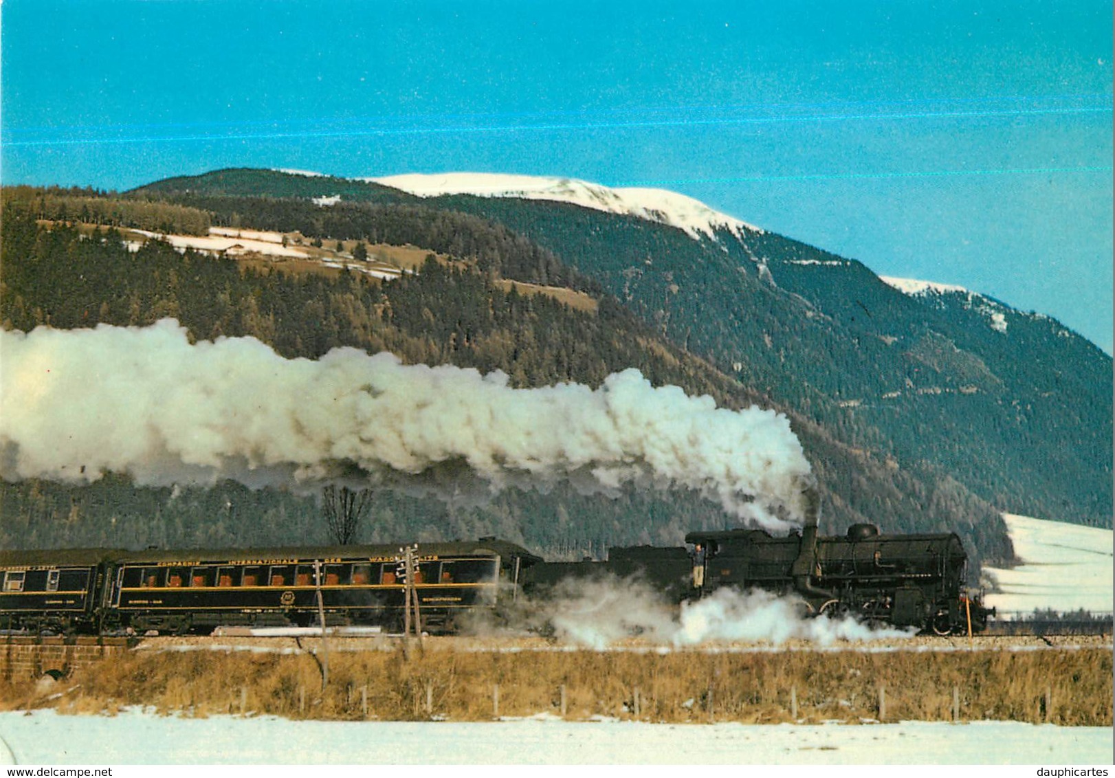 ITALIE -TRAIN 741 320 Près De VALDAORA En 1975 - Ligne FORTEZZA S. CANDIDO ENNICHEN - Format CPM - 2 Scans - Matériel