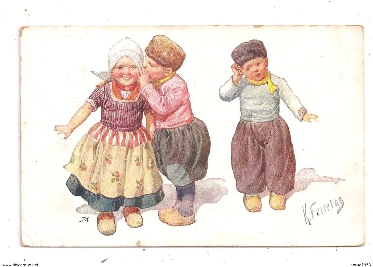 Illustrateur K.Feiertag-Enfants-(C.8279) - Feiertag, Karl