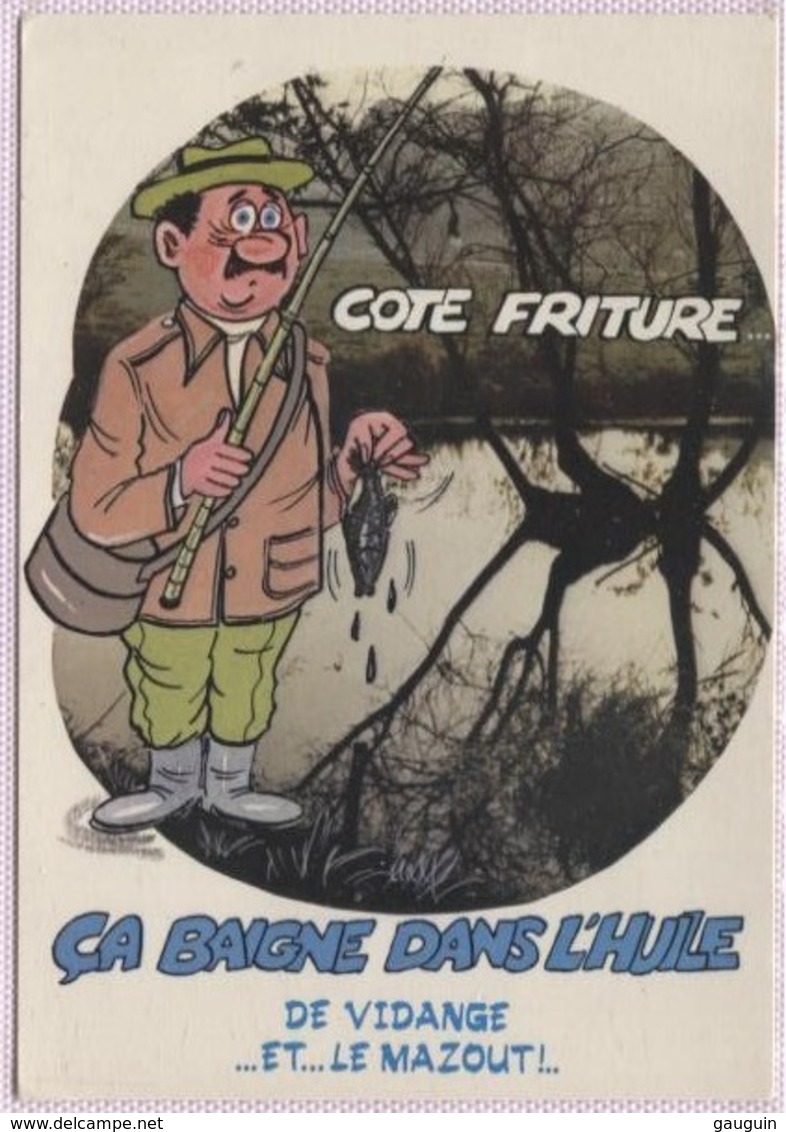 CPM - HUMOUR - Thème PECHE A LA LIGNE - Illustration ALEXANDRE - Edition Lyna / Série N°845 - Humour