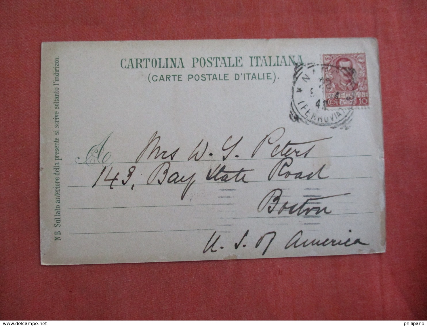 Italy >  Sorrento    Has  Stamp & Cancel     -ref 3096 - Napoli (Naples)