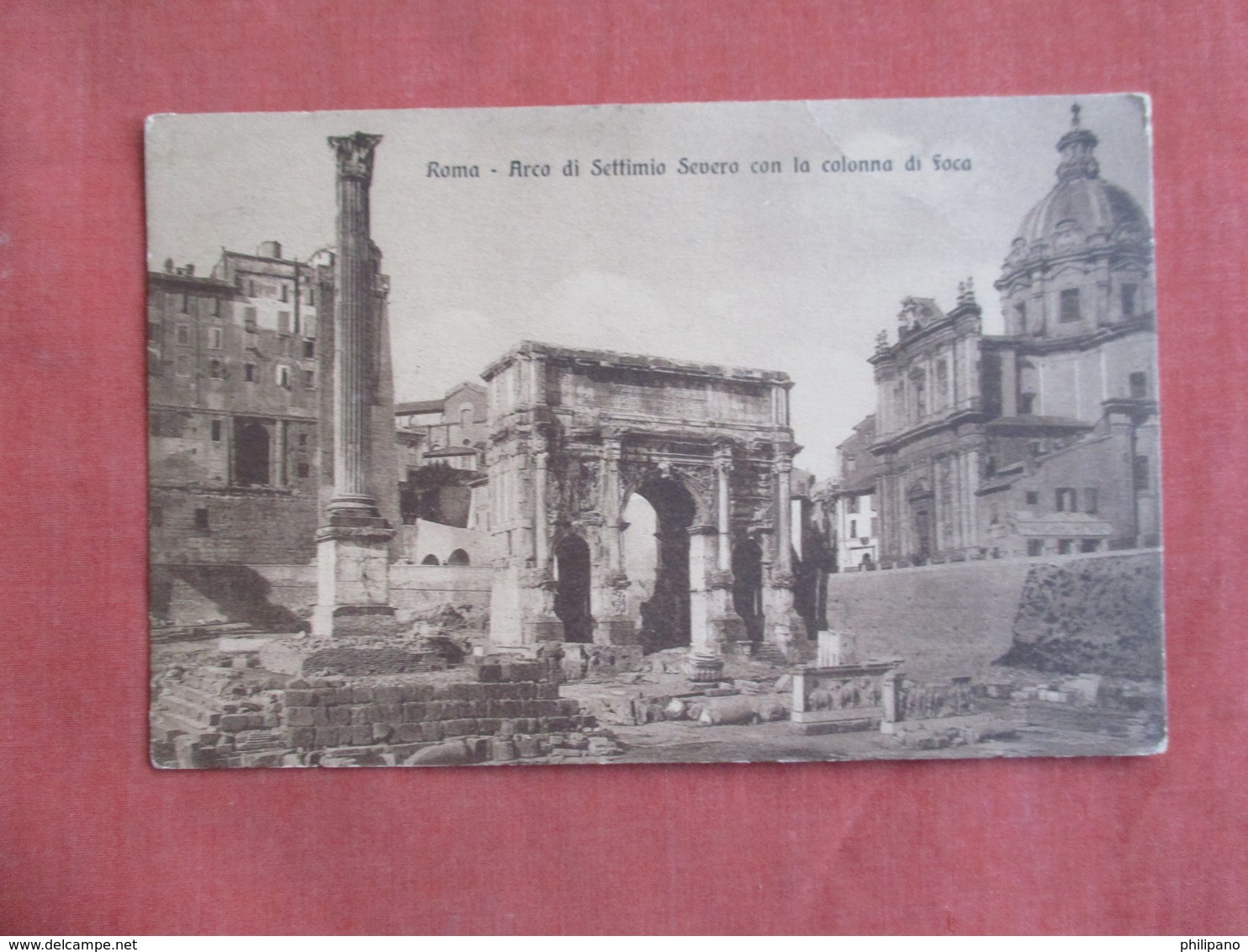 Italy > Lazio > Roma (Rome)    Has  Stamp & Cancel     -ref 3096 - Other Monuments & Buildings