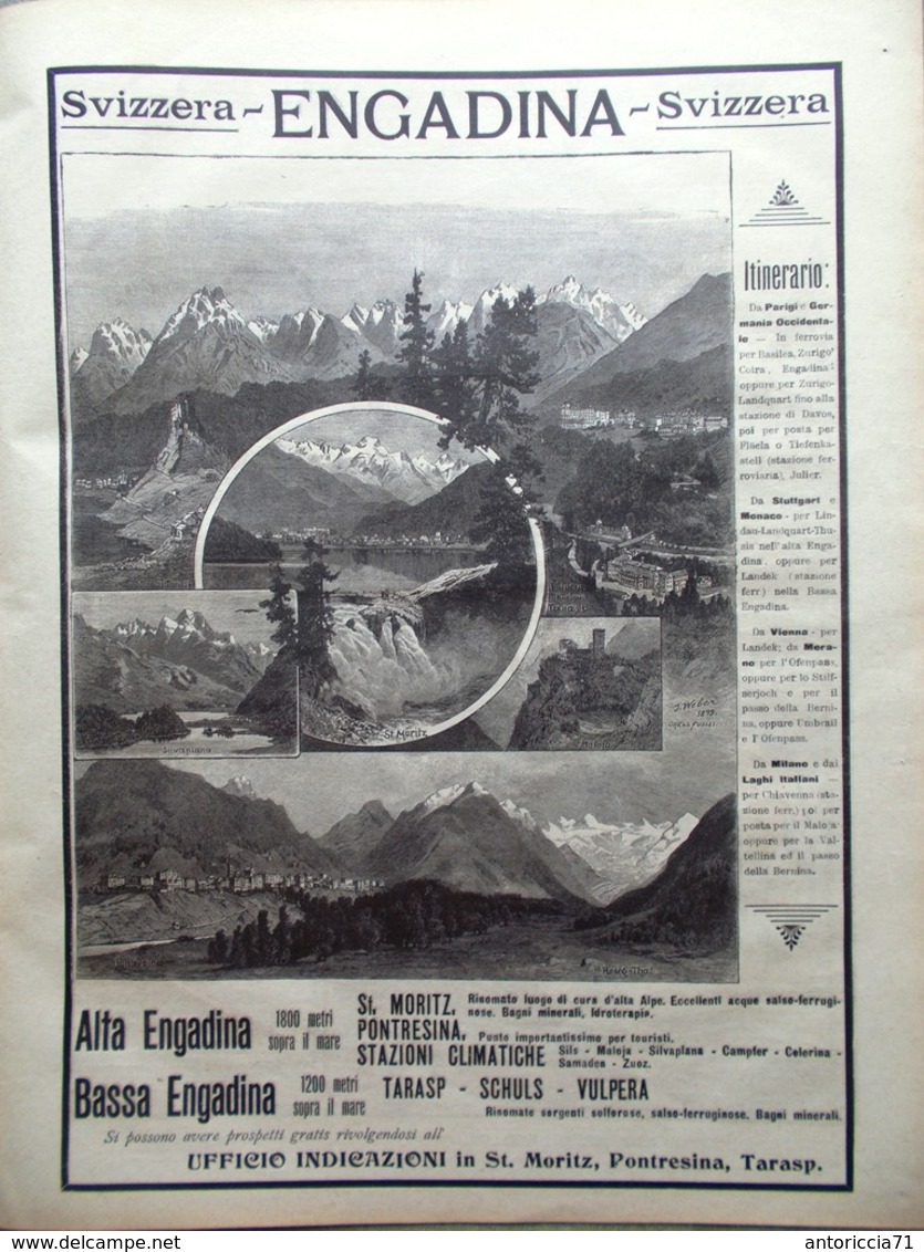 La Domenica Del Corriere 30 Aprile 1905 Sciopero Dei Ferrovieri Bonmartini Mecca - Altri & Non Classificati