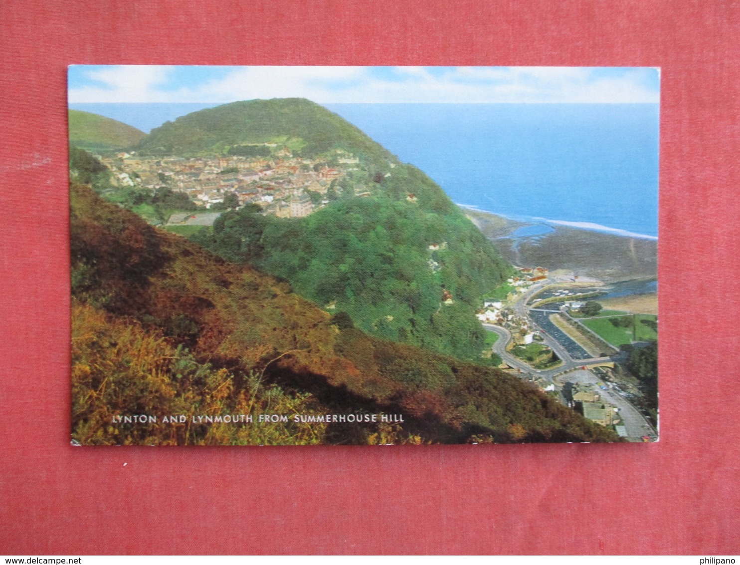 England > Devon > Lynmouth & Lynton     Has  Stamp & Cancel     -ref 3096 - Lynmouth & Lynton