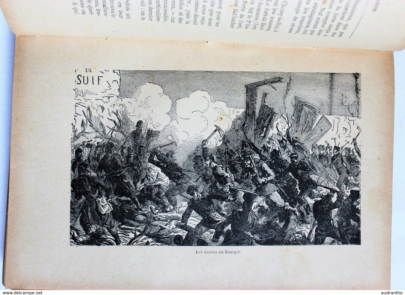 livre 1885 Souvenirs d'un soldat Louis Lande Faguet Les fusiliers marins siège de Paris Légion La Hacienda de Camaron