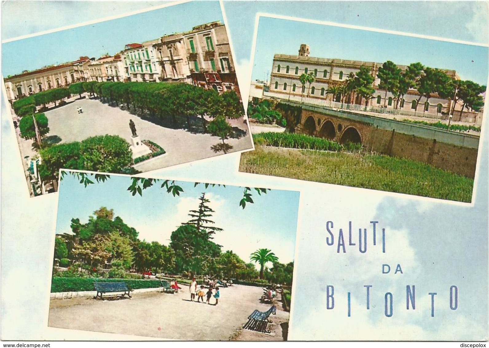 V3258 Saluti Da Bitonto (Bari) - Panorama Vedute Multipla / Non Viaggiata - Bitonto