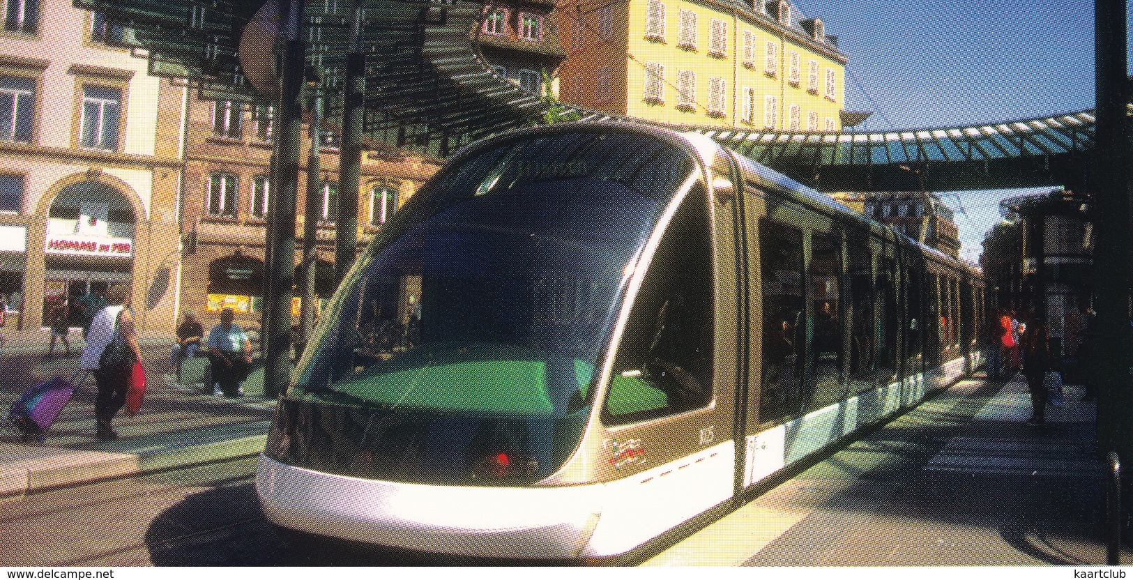 Strasbourg: Le Tram. Longueur 33,10 M., Capacité 230 Personnes, 12 Moteurs - TRAM/STRAßENBAHN/TRAMWAY - (Alsace) - Toerisme