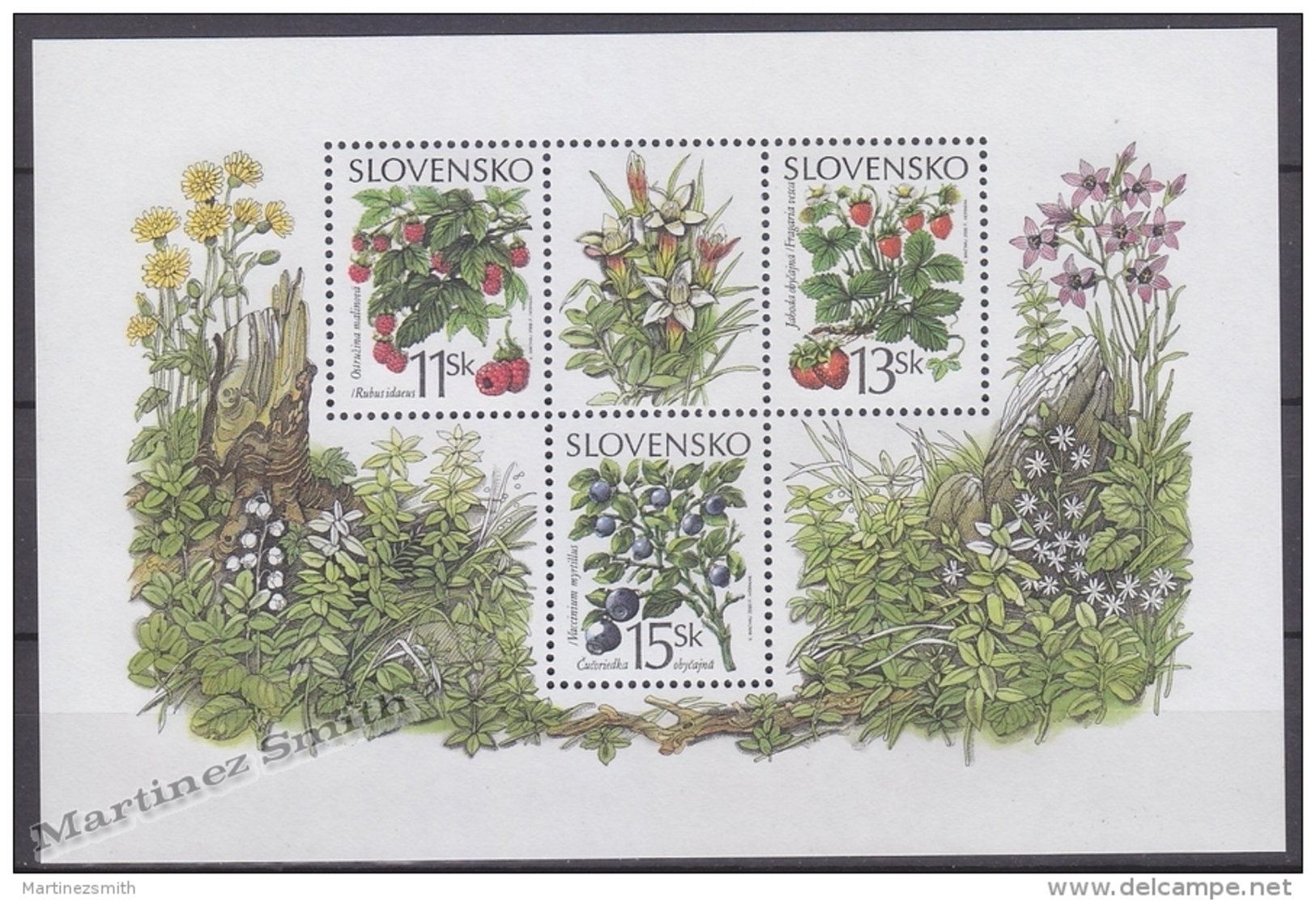 Slovakia - Slovaquie 2000 Yvert 327-29 Nature, Fruits - MNH - Neufs