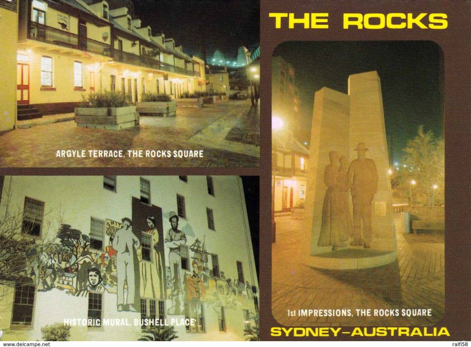 1 AK Australien * Sydney - The Historic Rocks Area * - Sydney