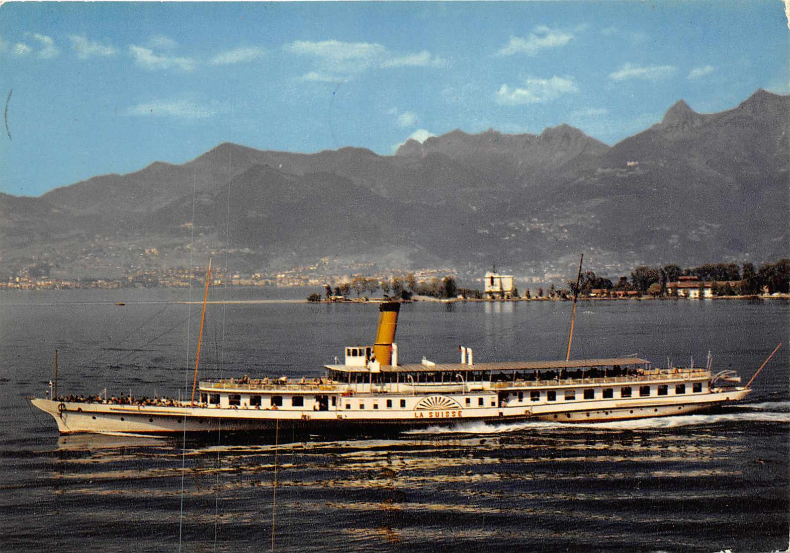 Lac Léman - Bateau-Salon "La Suisse" - Autres & Non Classés