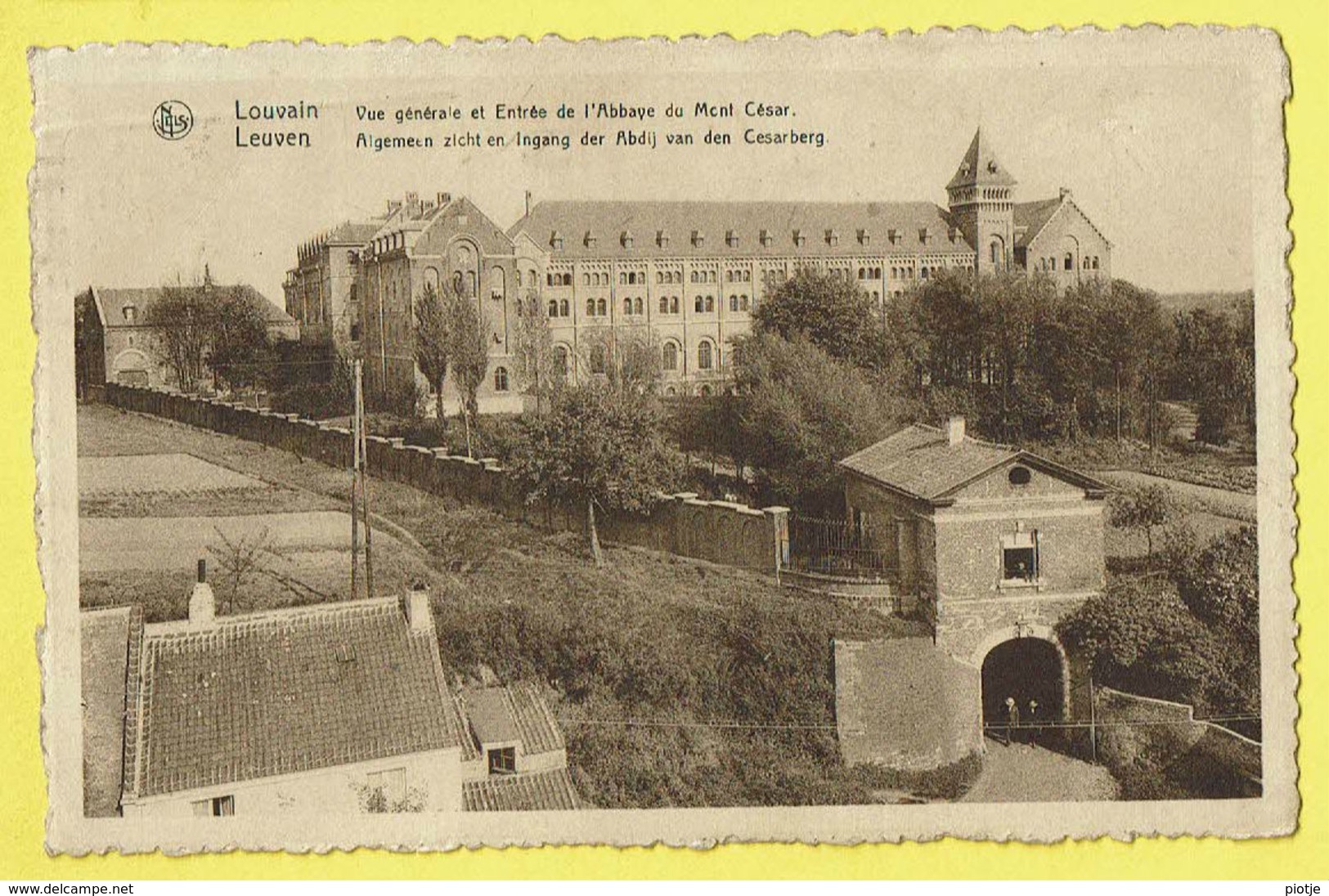 * Leuven - Louvain (Vlaams Brabant) * (Nels, Série 36, Nr 19) Abbaye Du Mont César, Abdij Cesarberg, Vue Générale - Leuven