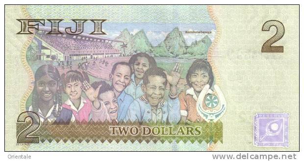 FIJI P. 109b 2 D 2007 UNC - Figi