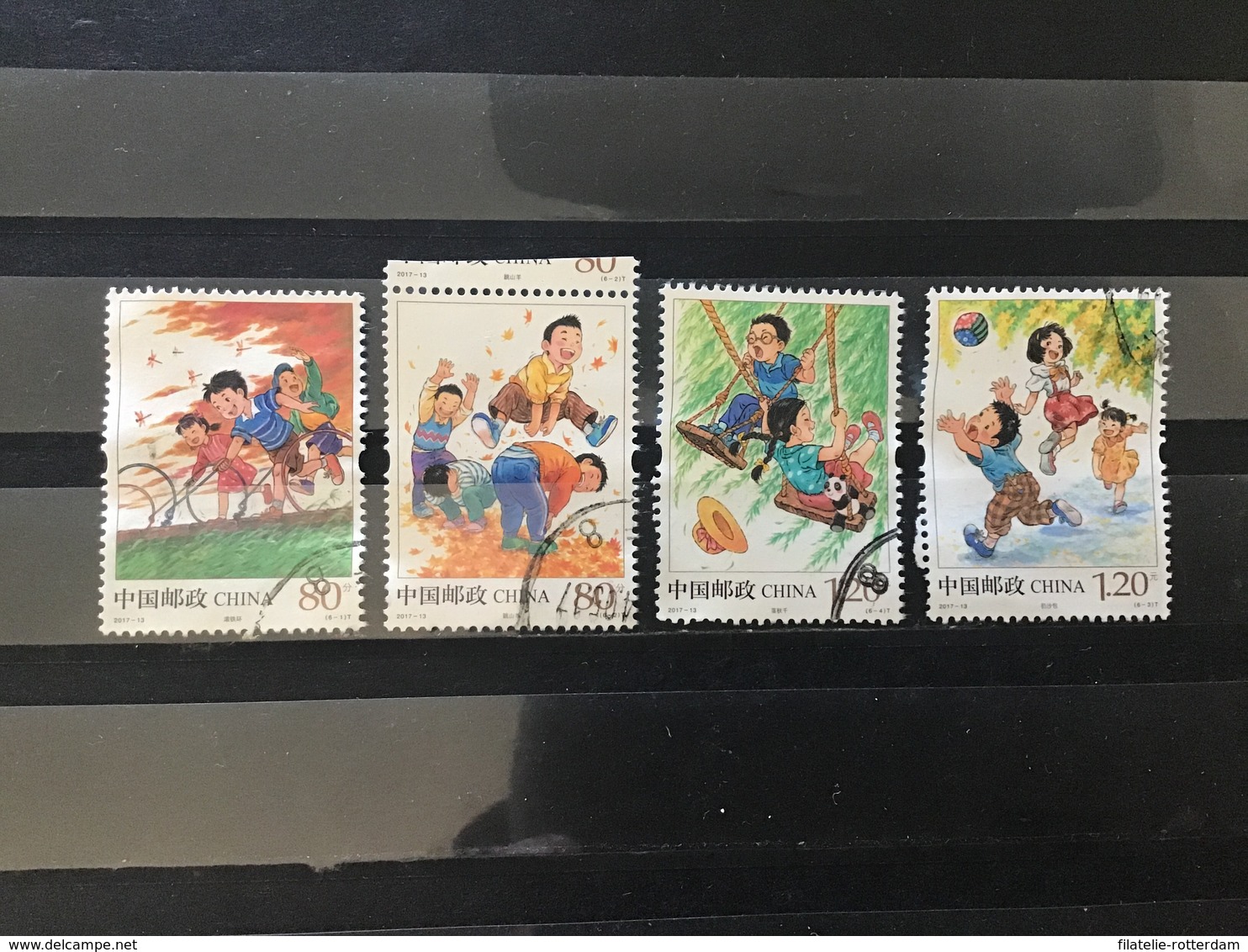 China / Chine - Complete Set Kinderspelen 2017 - Usados