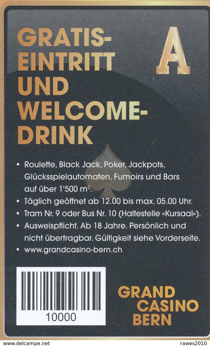 Schweiz Bern 2018 Bern Ticket 2. Klasse Eisenbahn Öffentliche Verkehrsmittel Personalisiert - Eisenbahnverkehr