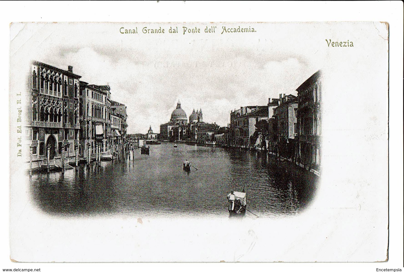 CPA - Cartes Postales-ITALIE - Venezia - Canal Grande Dal Ponte Dell Accademia- S4008 - Venezia