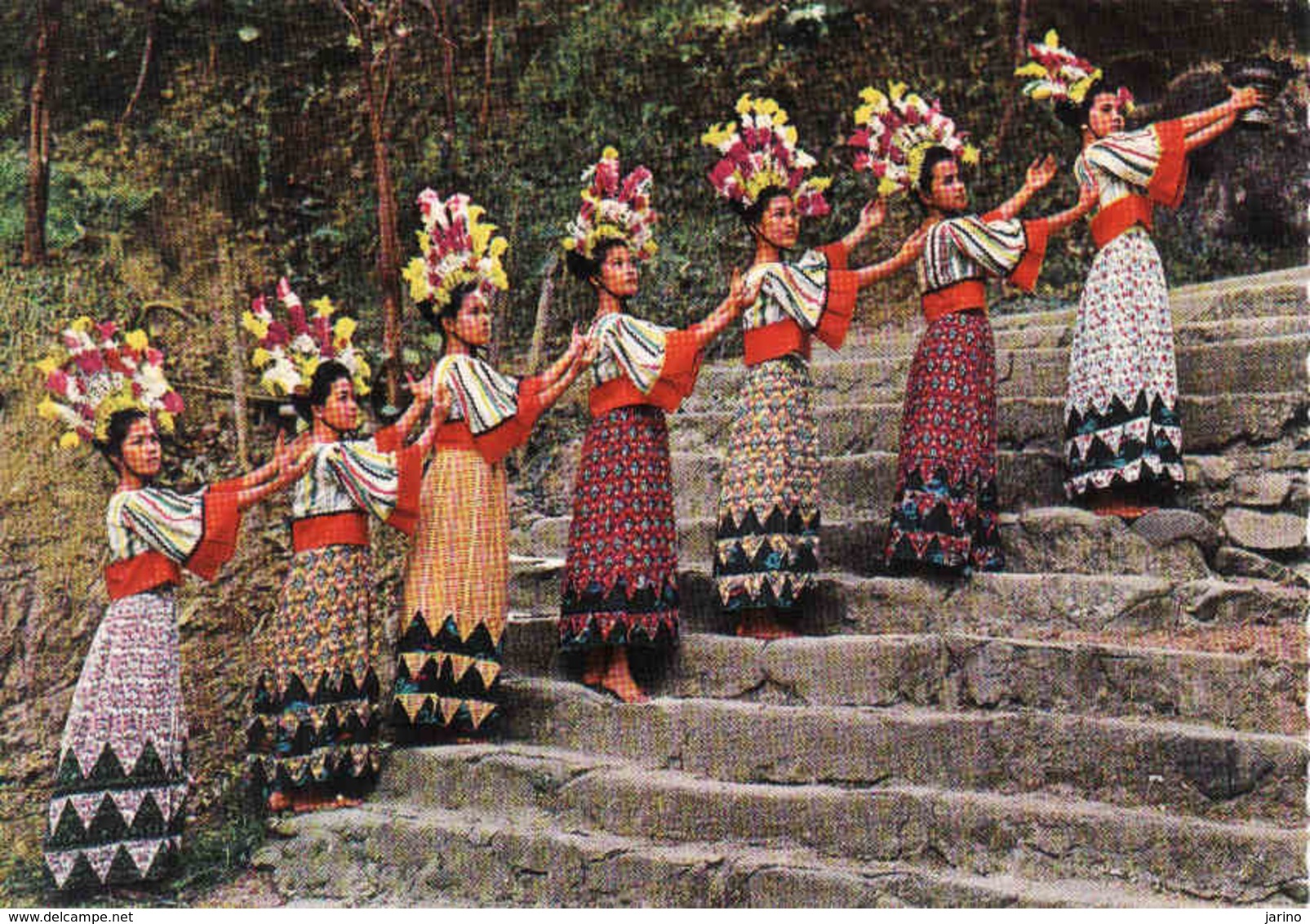 Philippines, Dugsu - Ceremonial Dance Of Muslim, Baranggay Folk Dance Troupe, Inutilise, Unused - Philippines