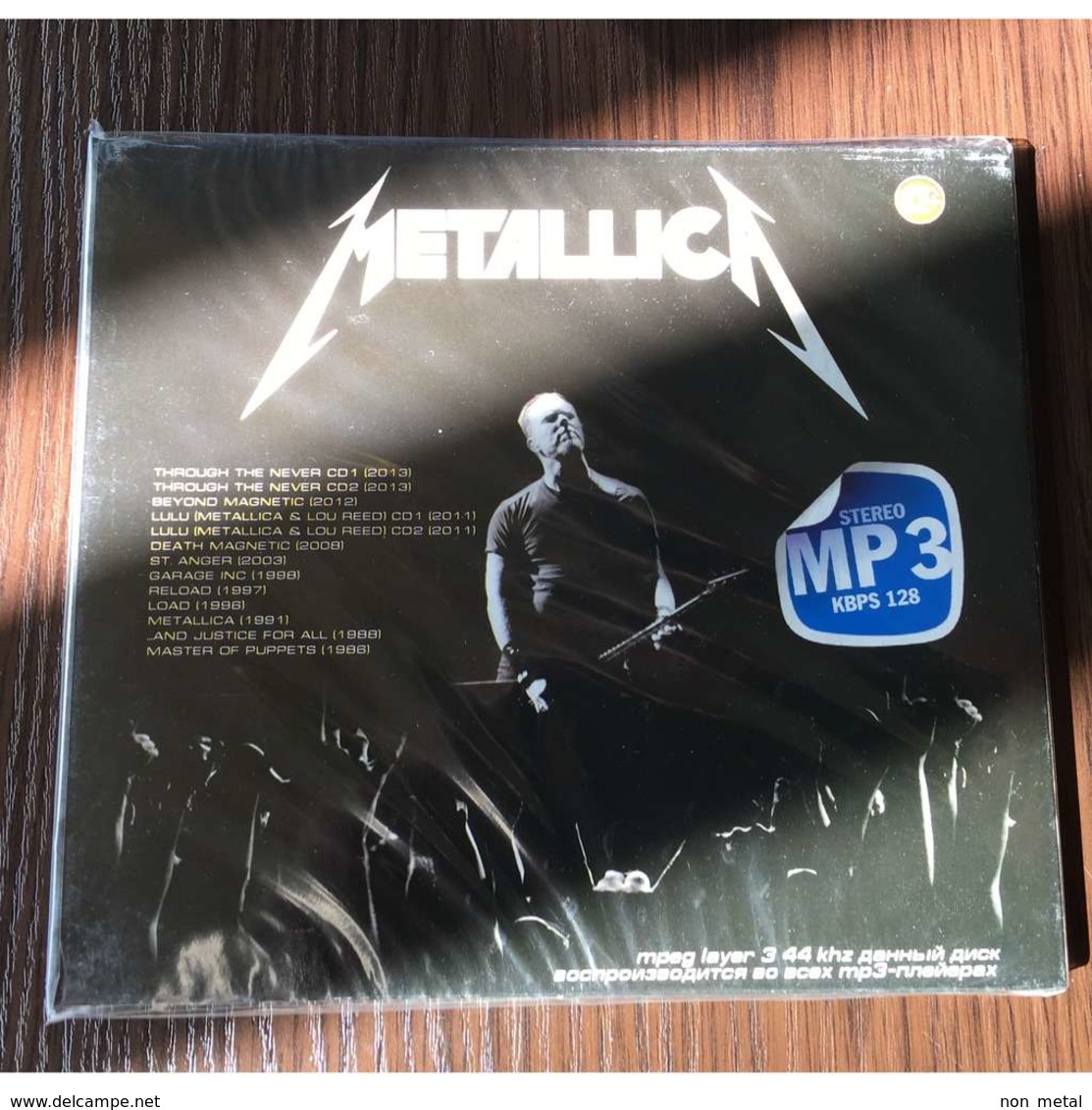 Metallica - MP3 Collection 12 Albums (Online Media Rec) Rus - Hard Rock & Metal