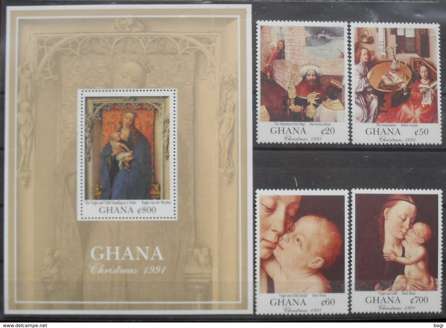 Ghana 1991 Christmas Noël ** MNH - Ghana (1957-...)