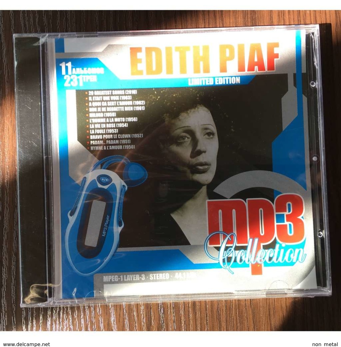 Edith Piaf: MP3 Collection 11 Albums (Fresh Rec) Rus - Disco, Pop