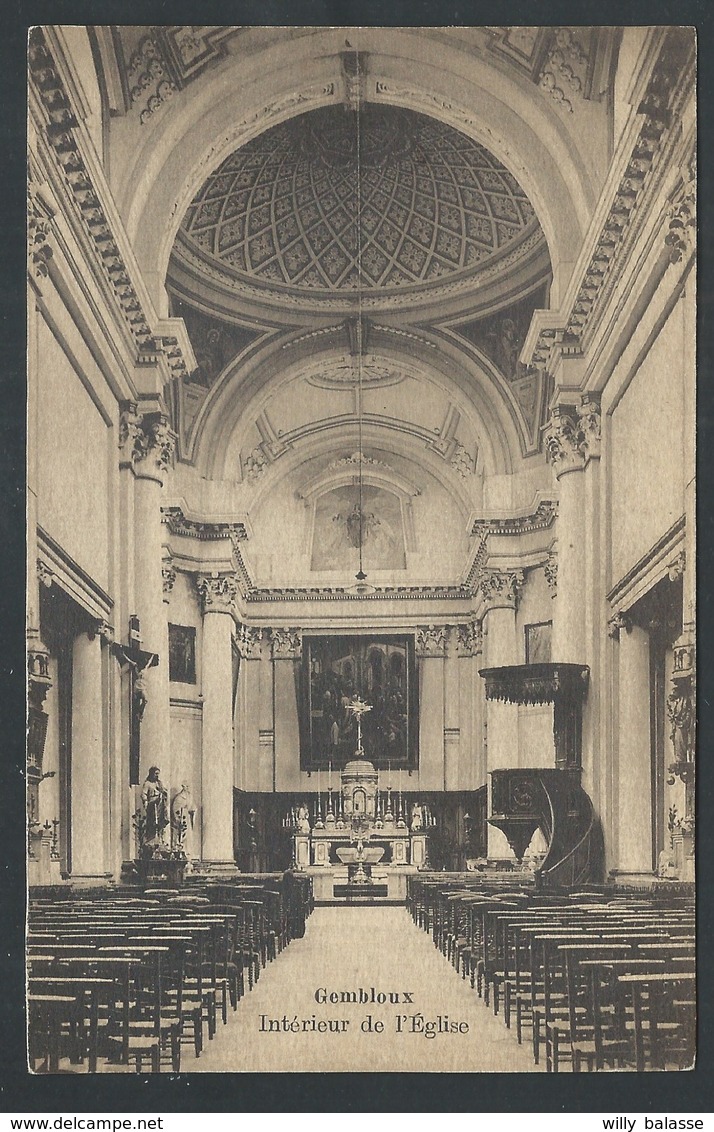 +++ CPA - GEMBLOUX - Intérieur De L'Eglise  // - Gembloux