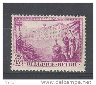 BELGIE - OBP Nr 357 - Sanatorium La Hulpe - MH* - Unused Stamps