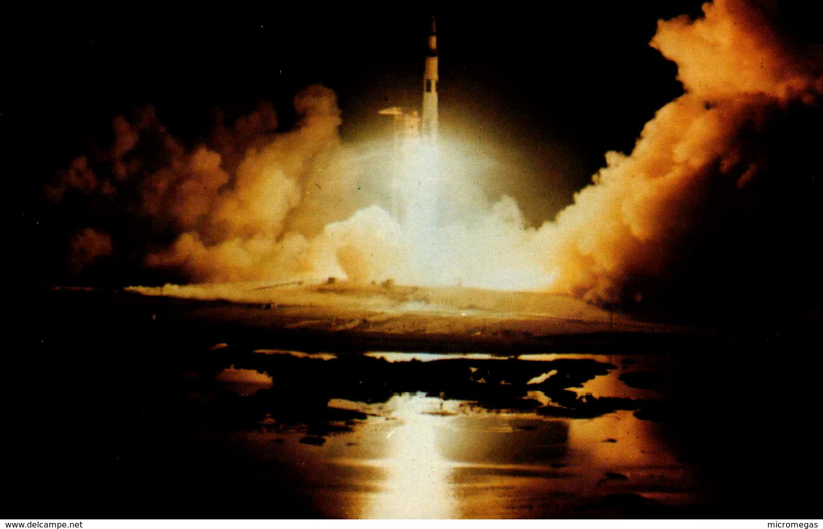 Le Seul Tir De Nuit Du Programme Apollo, 1972 - Editions Galaxy Contact - Astronomie
