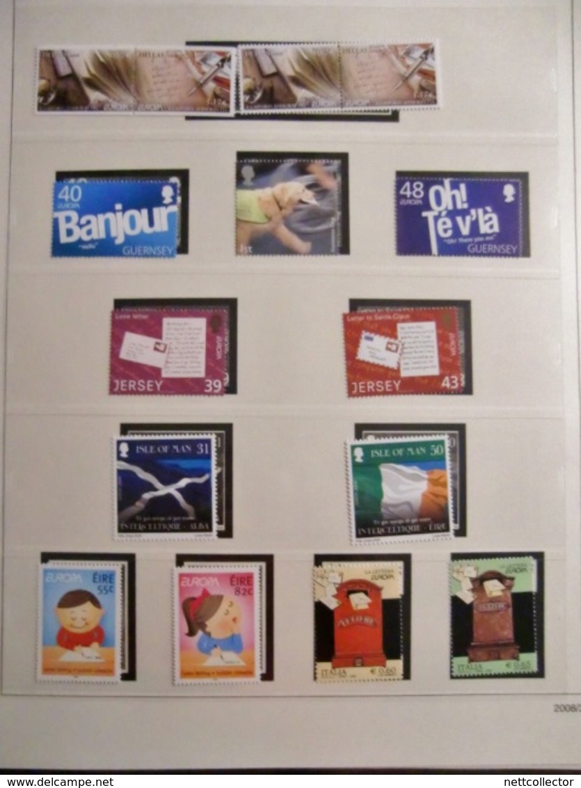 EUROPA 2007/8 COLLECTION PRESQUE COMPLETE TIMBRES NEUFS**LUXE / THEME SCOUTISME VOIR LES AUTRES ANNEES