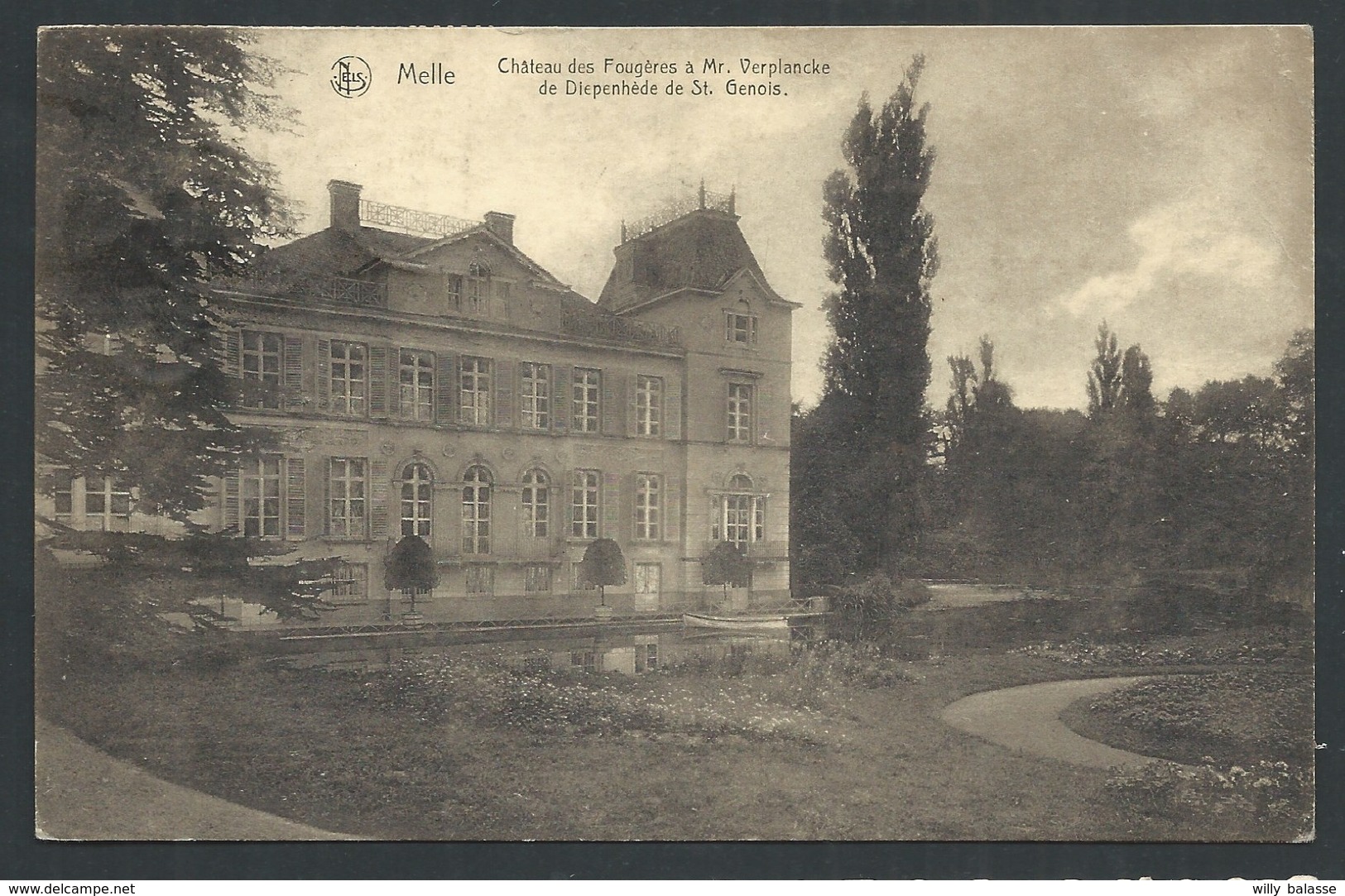 +++ CPA - MELLE - Château Des Fougères à Mr Verplancke De Diepenhede De St Genois - Nels   // - Melle