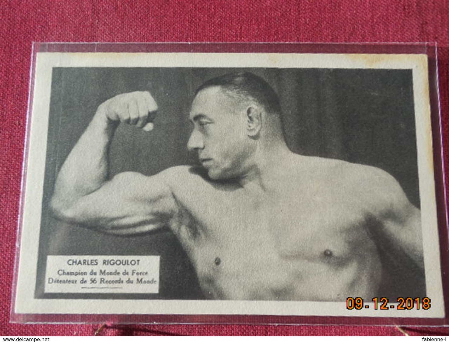 CPA - Charles Rigoulot - Champion Du Monde De Force - Détenteur De 56 Records Du Monde - Weightlifting