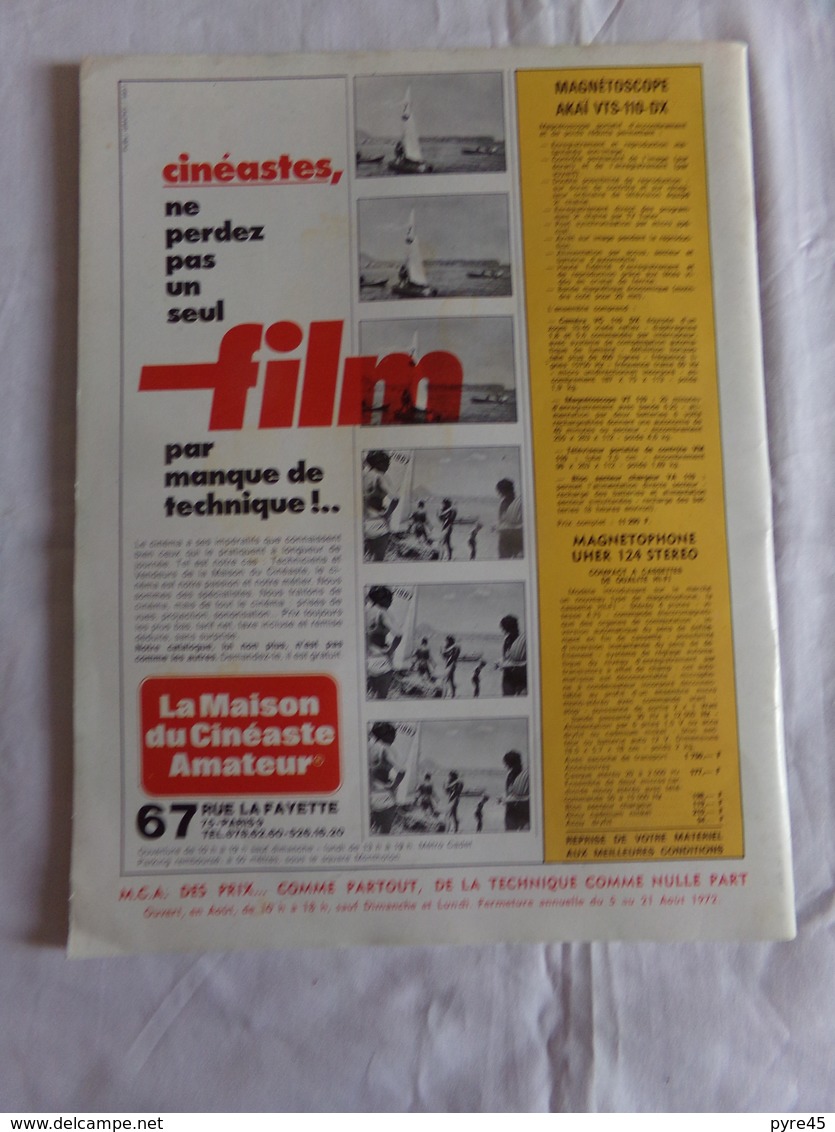 Magazine " Cinéma Pratique " N° 116-117, 1972 - Magazines