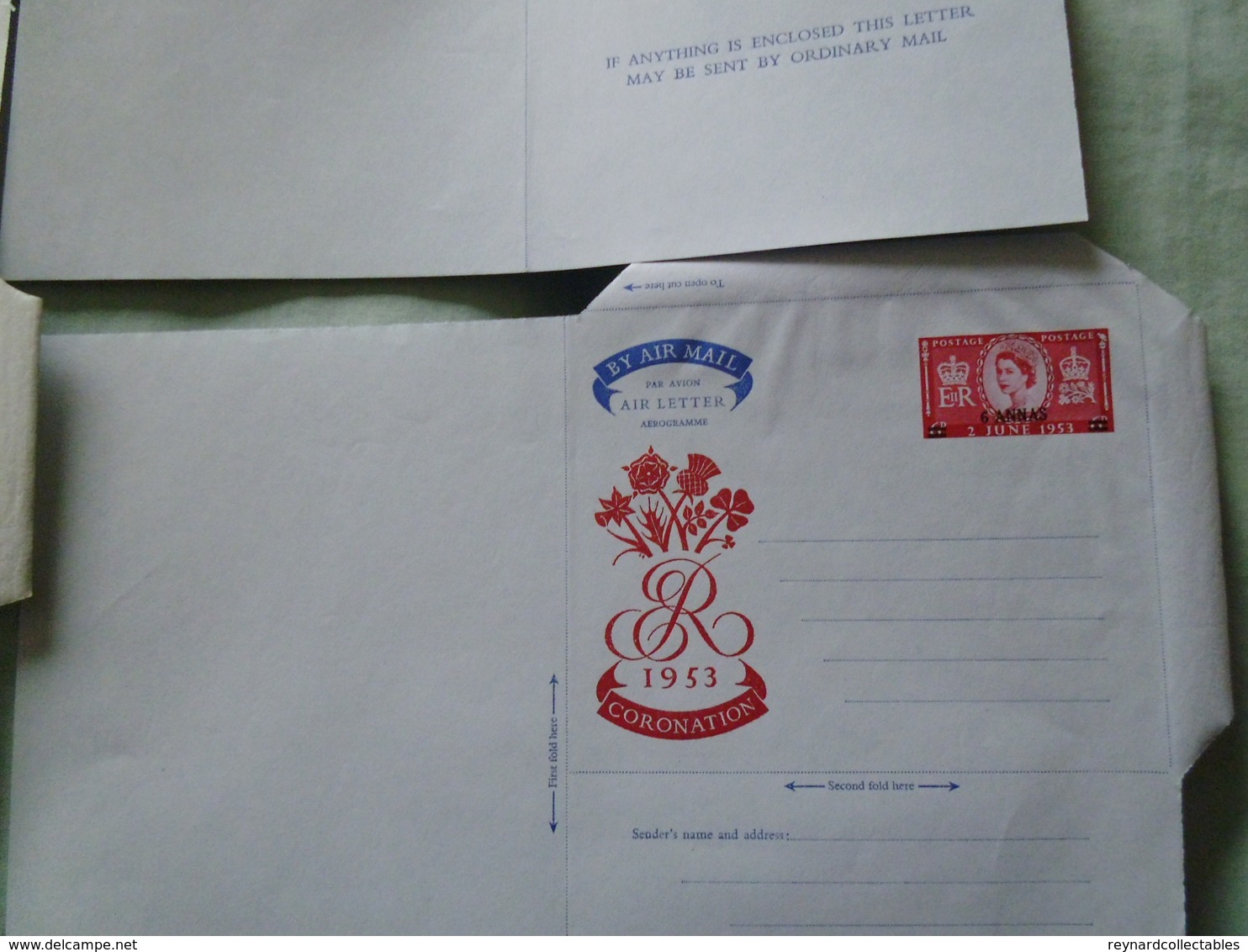 Bahrain, Kuwait & BrPO East Arabia Postal Stationery Airletters (9 Total) KGVI & QEII (Coronation) M/u - Jersey