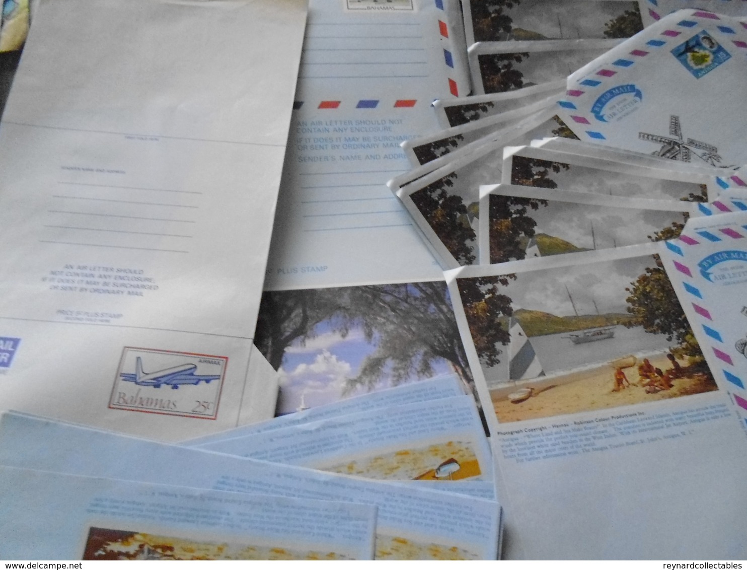 Huge collection Br.Commonwealth (mainly) aerogrammes/ps wrappers/env.Caribbean,Cyprus etc