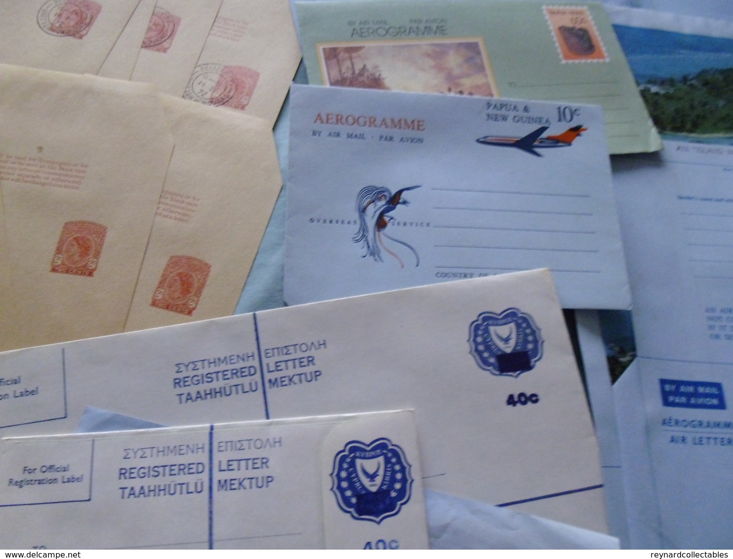 Huge collection Br.Commonwealth (mainly) aerogrammes/ps wrappers/env.Caribbean,Cyprus etc