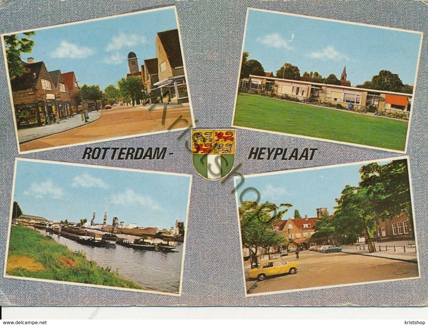Rotterdam-Heyplaat    [AA31-1.525 - Gelopen Met Postzegel - Other & Unclassified