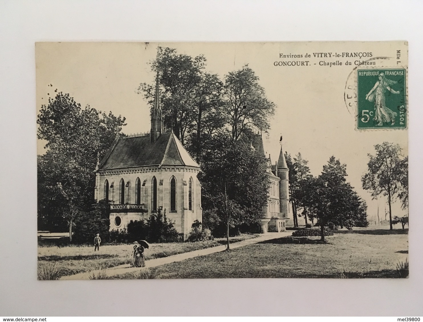 Environs De Vitry Le François - Goncourt - Chapelle Du Château - Vitry-le-François