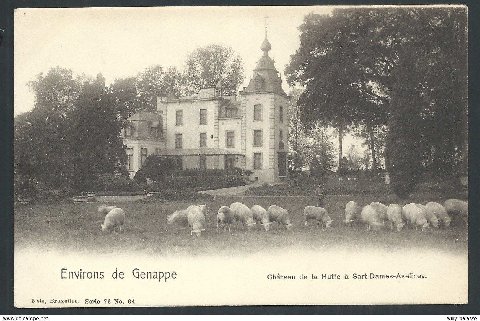 +++ CPA - Environs De GENAPPE - Château De La Hutte à SART DAMES AVELINES - Nels Série 76 N° 64 // - Genappe