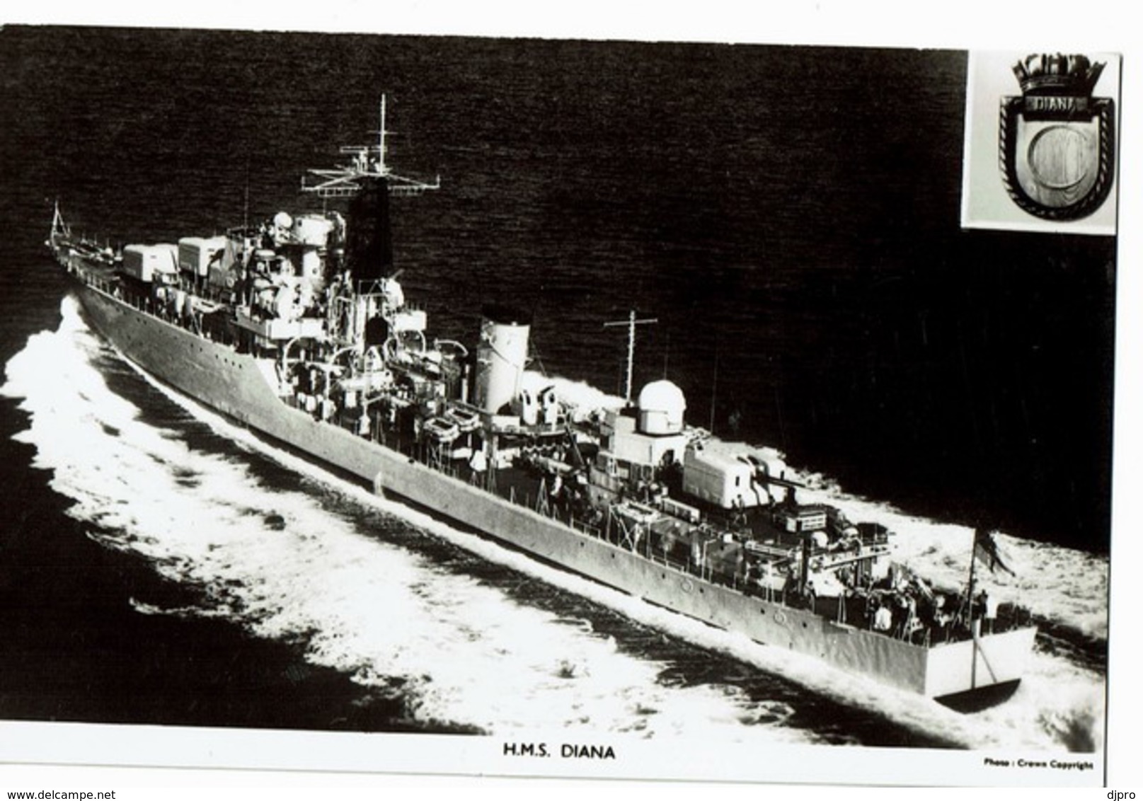 H.M.S Diana - Guerre