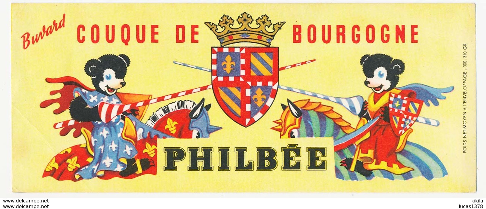 BUVARD PAIN D'EPICE PHILBEE COUQUE DE BOURGOGNE - Levensmiddelen