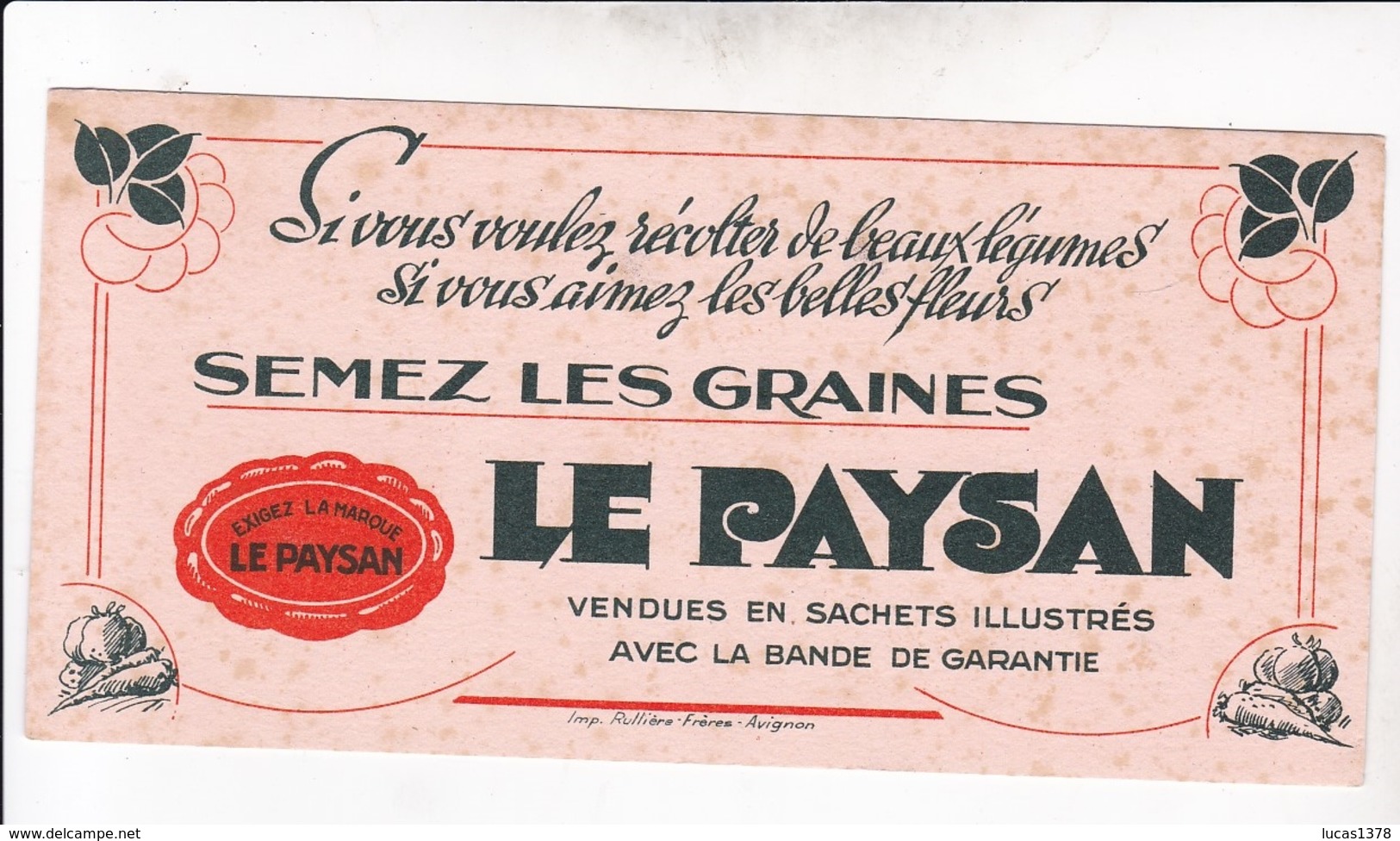 SEMEZ LES GRAINES PAYSANS - Agricultura