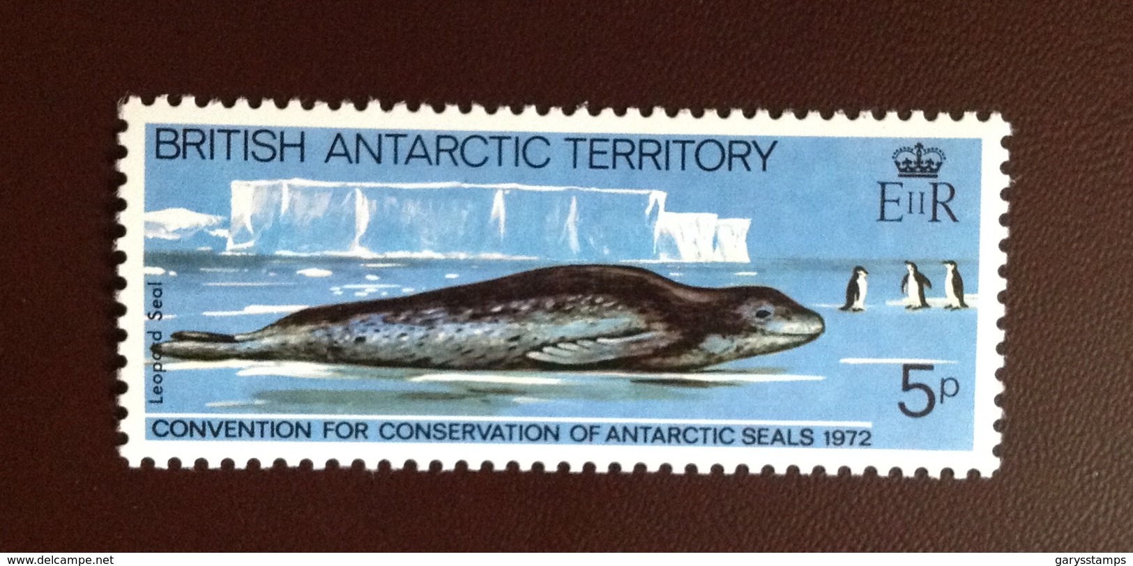 British Antarctic Territory 1983 Seals Only Bird From Set MNH - Otros & Sin Clasificación