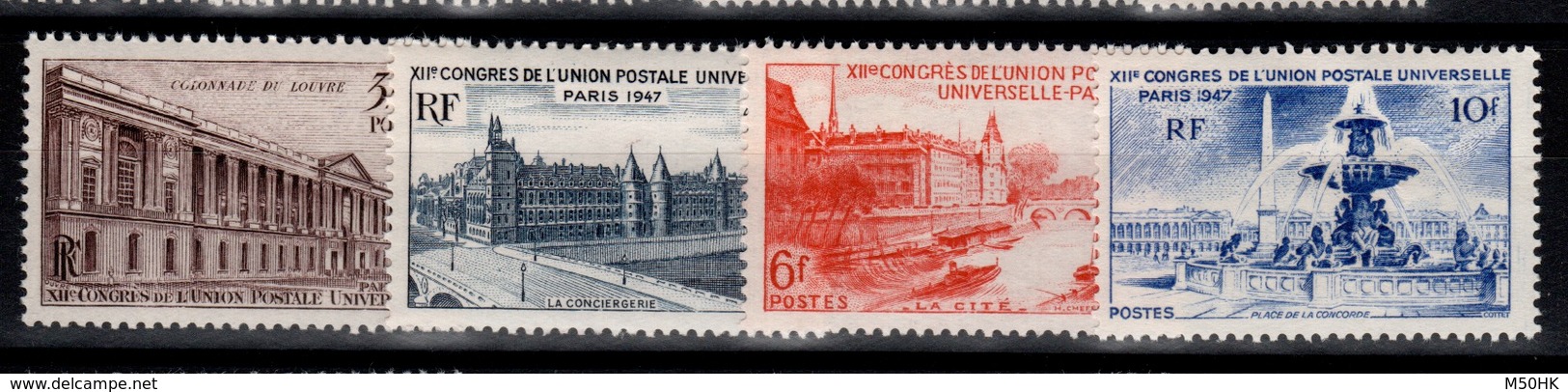 YV 780 à 783 N** Congres De L'UPU Cote 4 Euros - Unused Stamps