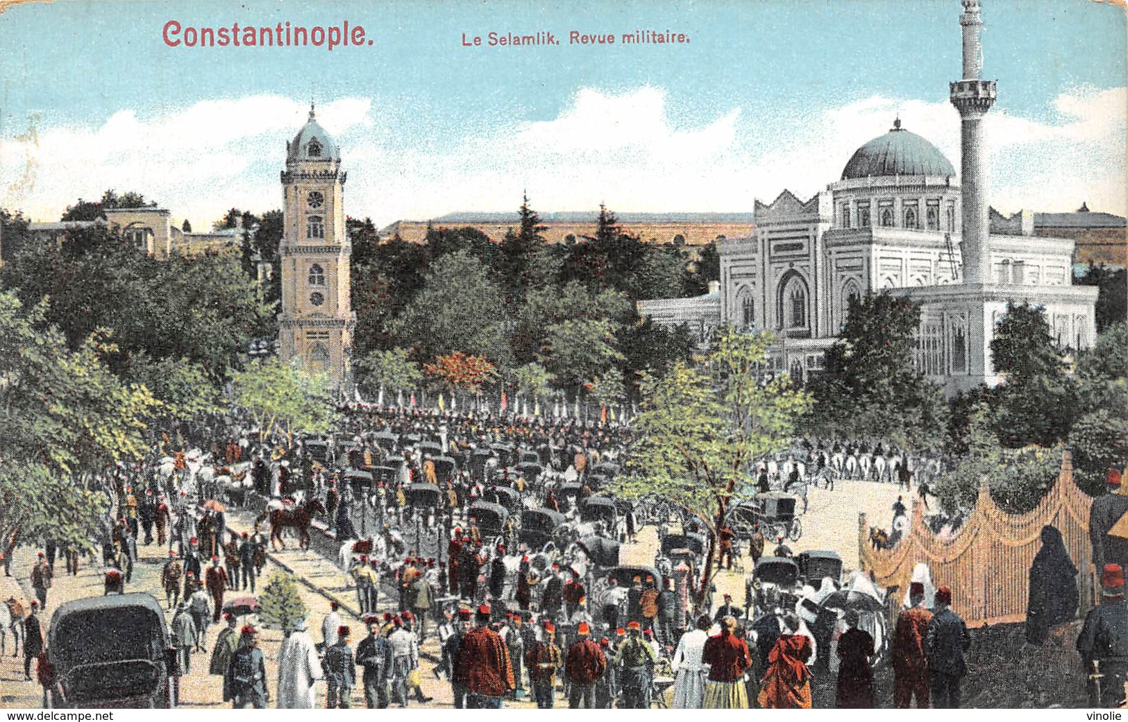 PIE-SDV-18-7820 : CONSTANTINOPLE. LE SELAMLIK. REVUE MILITAIRE. - Turquie