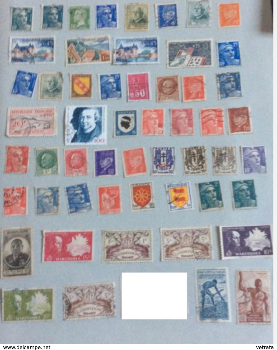 Lot de 175 timbres oblitérés de provenances diverses (avec doublons) : Suisse-Grande Bretagne-Danemark-Pays Bas-Nlle Zél