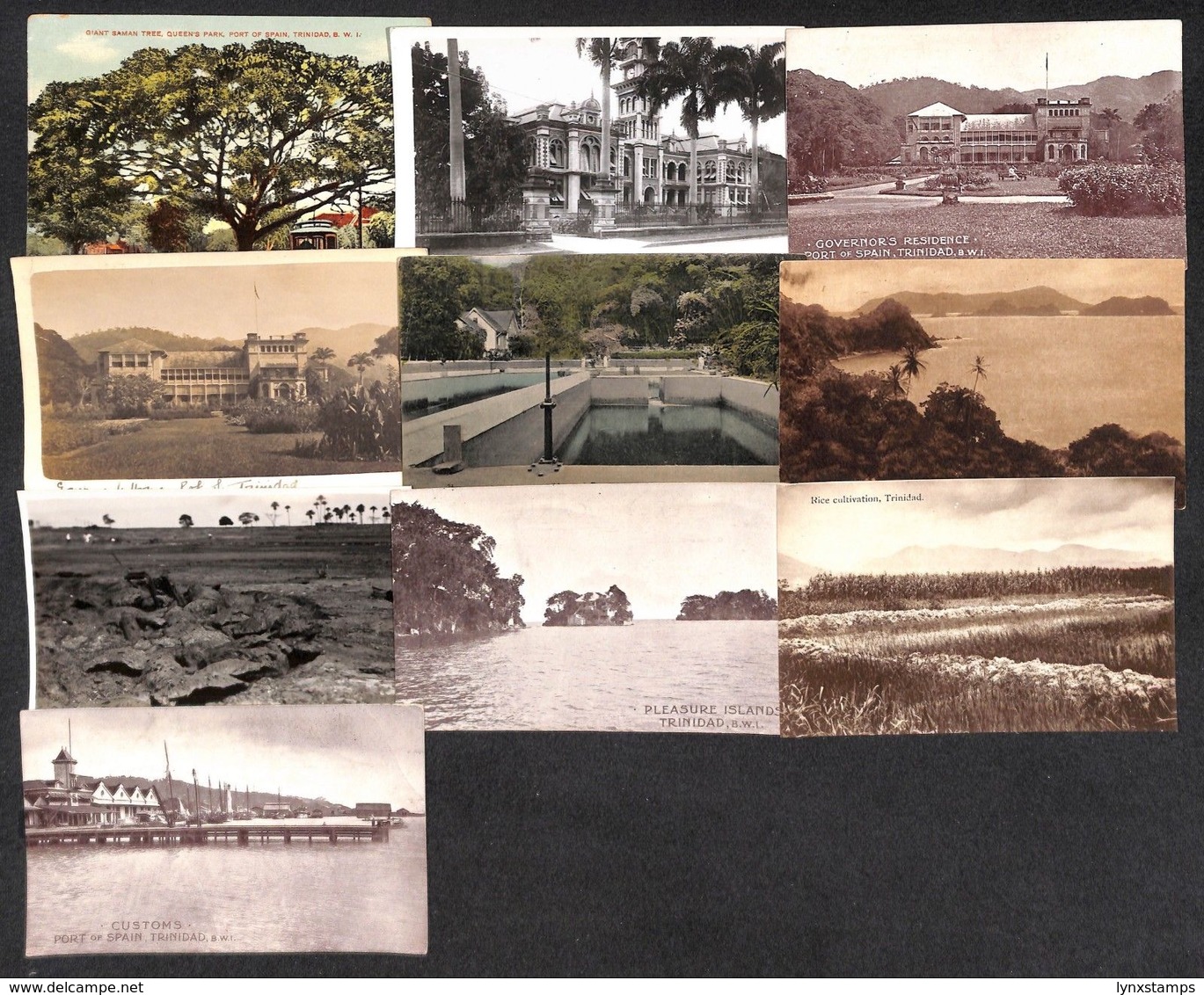 Trinidad BWI Caribbean Island 27 Vintage Postcards - 5 - 99 Karten